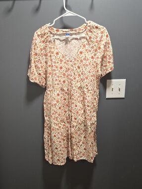 Old Navy Floral Peasant Dress